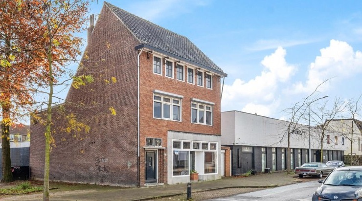 Transformatie woning met bedrijfsgebouw naar 37 appartementen in Heerlen
